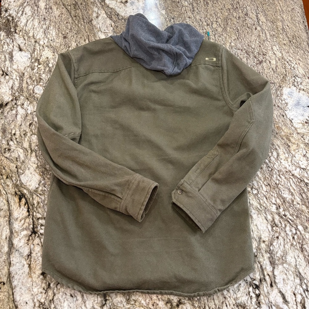Oakley Button Up Hooded Jacket - image 3